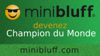 Emanuelle joue au Minibluff